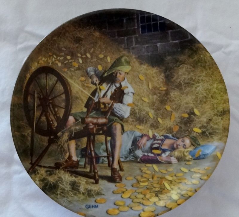 von Charles Gehm Rumpelstilzchen Collector Plate COA  