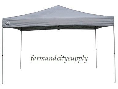 SHADE TECH 143402 GRAY INSTANT CANOPY TENT SHELTER 12 x 12 FITS 12 