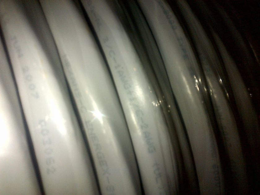 1000 6/3 SEU Aluminum Service entrance Cable 6 6 6 Style SE Type U 