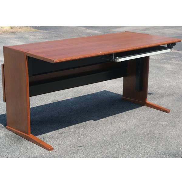 5ft Cherry Computer Desk