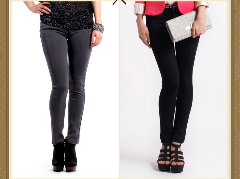 Top Quality Sexy Skinny Poly Rayon Ponti Jeggings (S M L XL)  