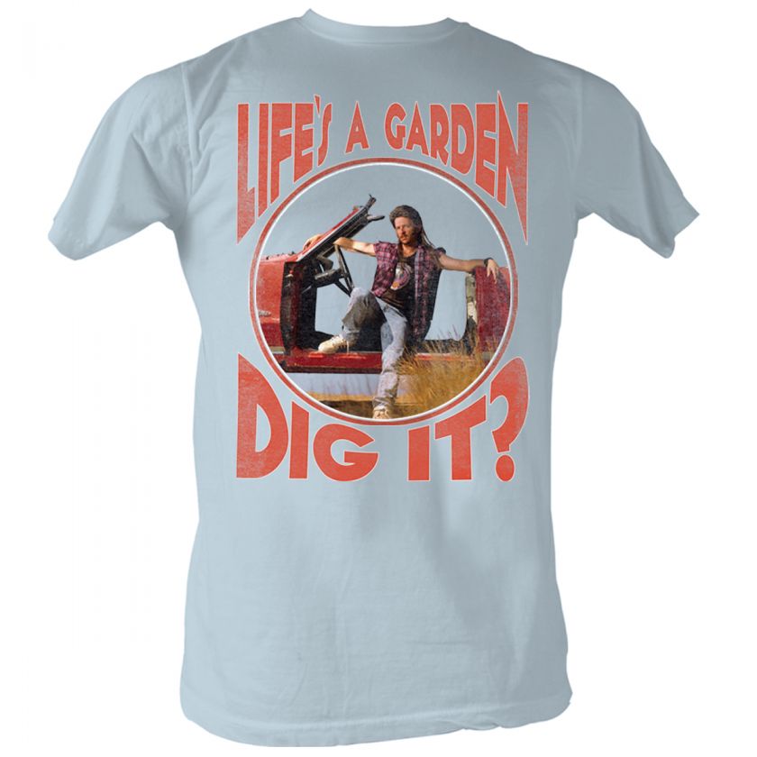 JOE DIRT DIG IT ADULT LIGHTWEIGHT TEE SHIRT S 2XL  