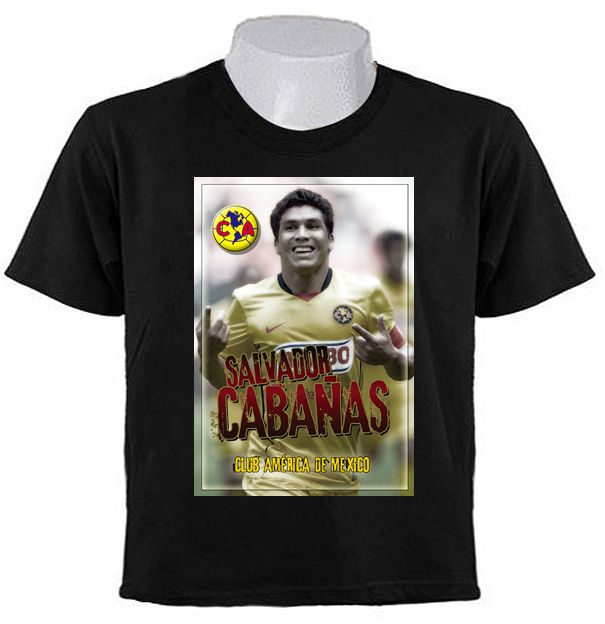 SALVADOR CABANAS SOCCER PLAYER TSHIRTS GET WELL SOON  