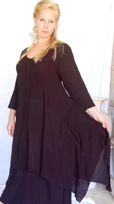 L266 BLACK/DRESS LAYER ASYM MADE 2 ORDER 4X 5X 6X  