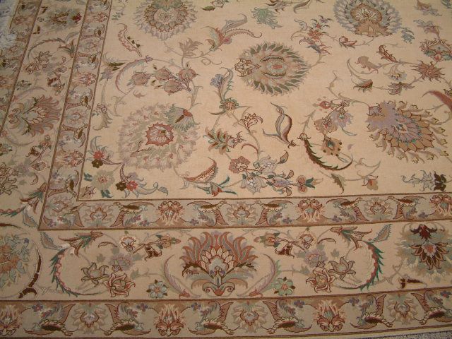 Tabriz Persian rug; All Persian Rugs are genuine handmade. Also, every 