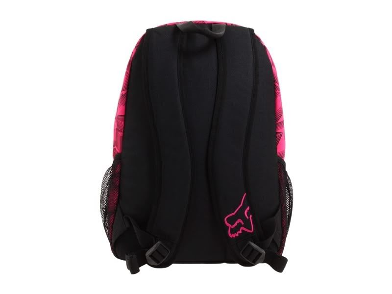 Fox Quadrant Backpack School Bag Girls Pink NEW NWT  