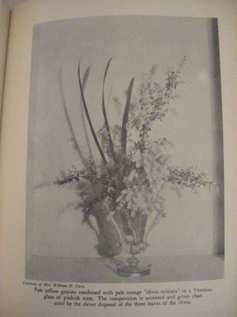 1933 MRS. WALTER HINE ARRANGEMENT OF FLOWERS PHOTOS  