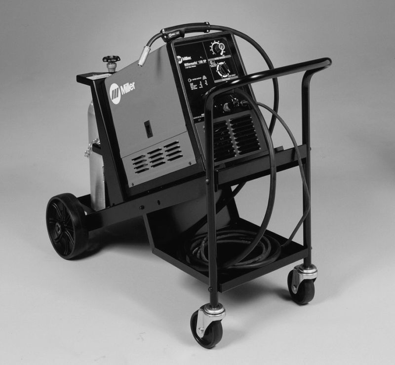 MILLER MILLERMATIC 180 MIG w/DELUXE CART/SPOOLGU 907312 715959349680 