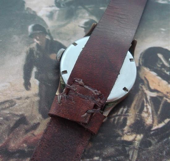 Mens WWII German Glycine Military Watch   SERVICED  