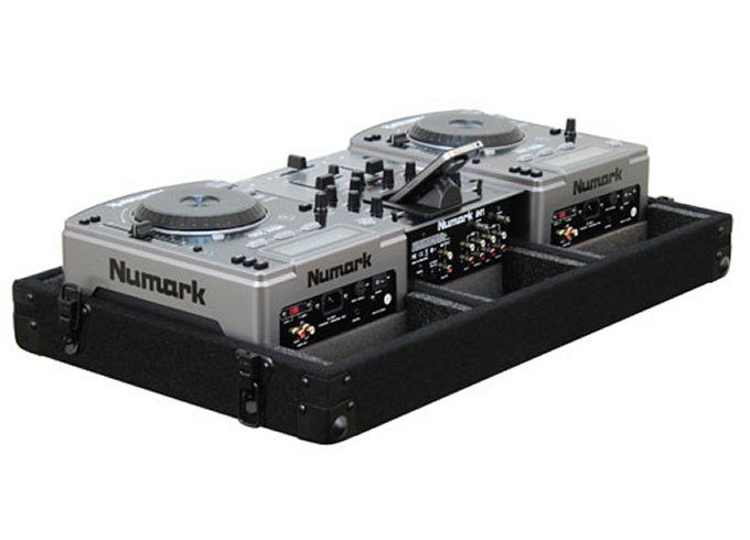   Pro DJ Carpeted Portable Mixer Case for Numark iCD DJ IN A BOX  