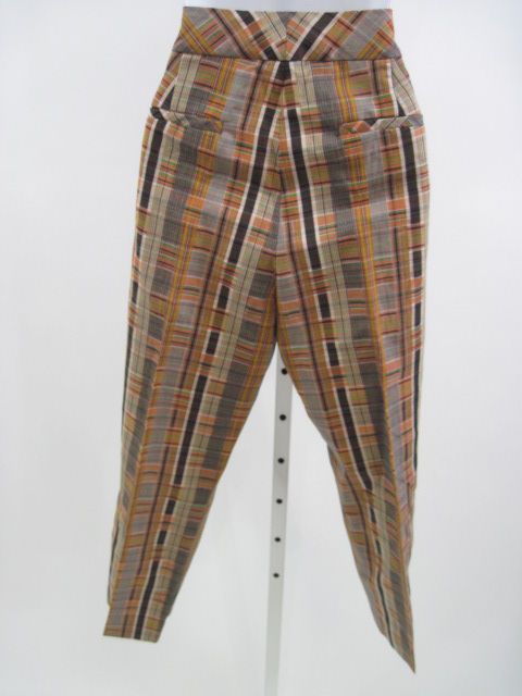 NWT ELLIOTT LAUREN Plaid Cropped Pants Slacks Sz 6  