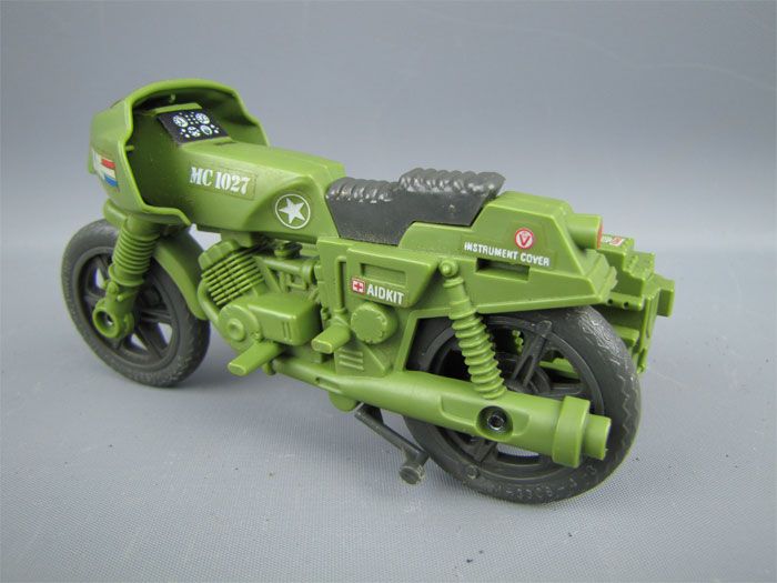 Vintage 1982 RAM RAPID FIRE G.I. JOE Motorcycle MC1027  