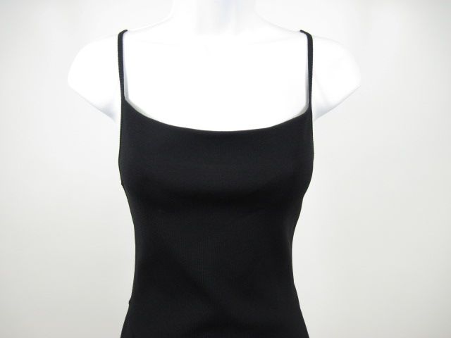 LIL Black Sleeveless Classic Knee Length Dress Size 38  