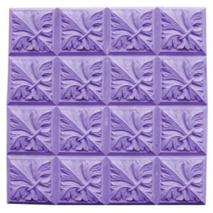 Medieval Fleur de Lis Guest Tray Milky Way Soap Mold  