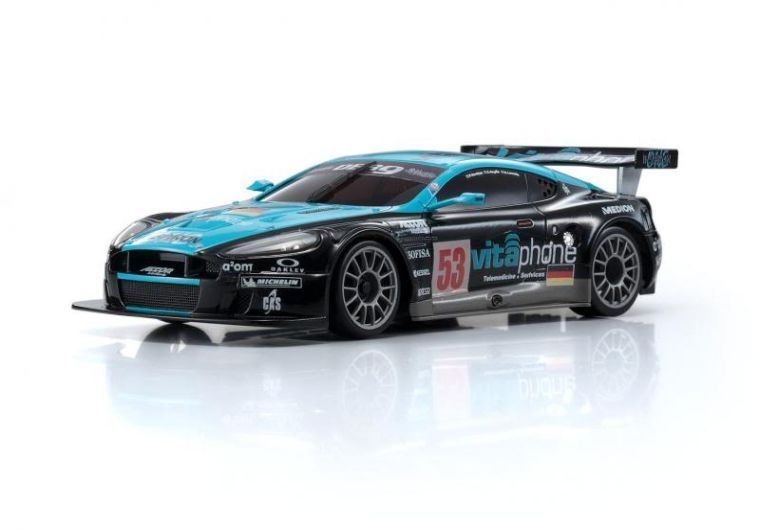 KYOSHO MINI Z ASTON MARTIN DBR9 VITAPHONE #53 LM 2008 RC CAR  