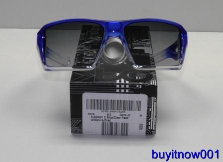   Blue/Clear Fade, Black Grey Gradient Lens Brand New 100%Authen  