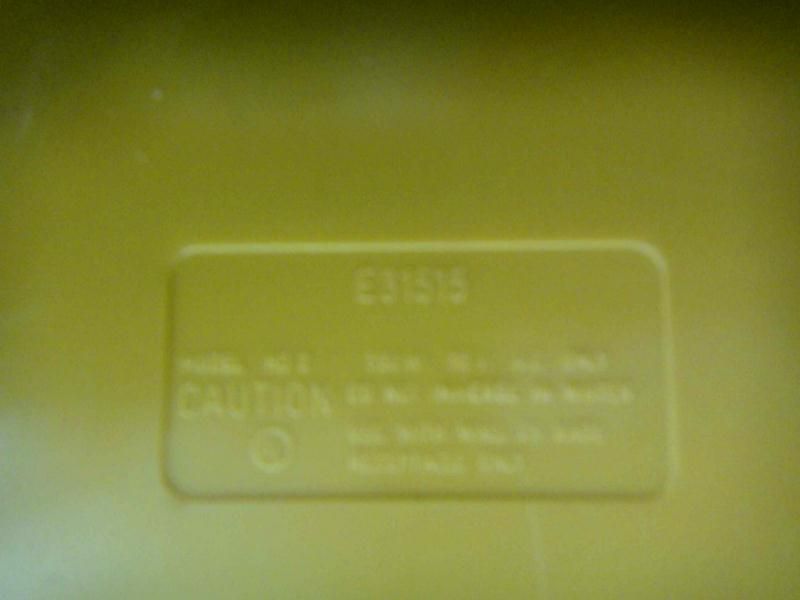 vintage SALON HAIR DRYER w/REMOTE+CURLERS+BOX portable ~GRANT MAID 