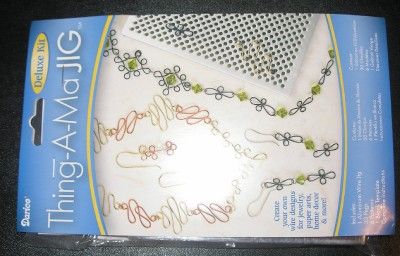 From Darice, NIP Deluxe THING A JIG Wire Bending Kit Jewelry Bead Tool