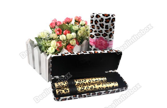 Magic Leopard Lashes Fiber Mascara Brush Makeup Eyelash Eye Long 