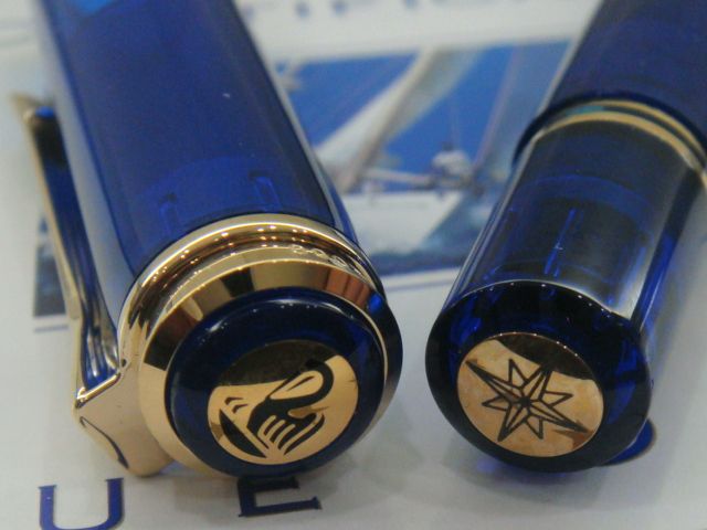 PELIKAN M800 blue ocean 1994 LE fountain pen ＃1899/5000  