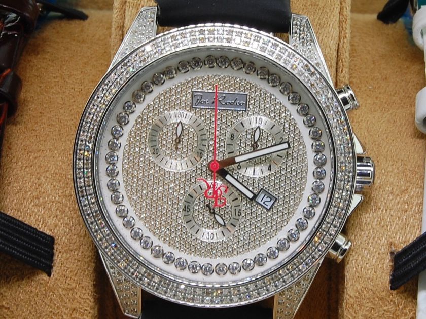 JOE RODEO GLORY CRUSHED JOJO 416 DIAMOND WATCH 3.50 CT  