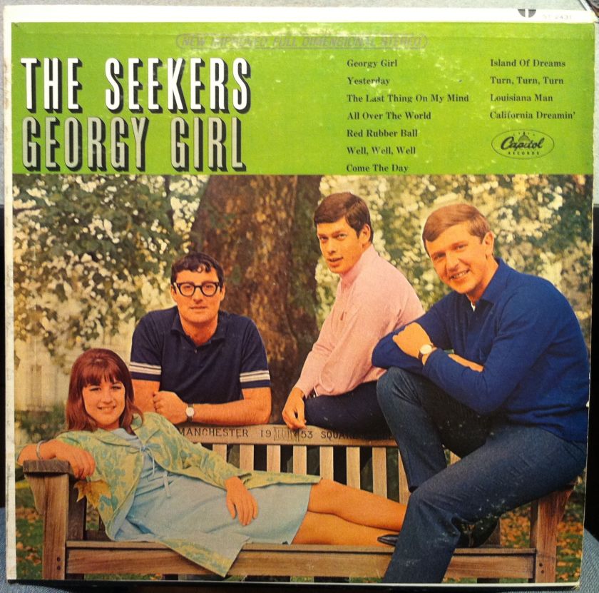 THE SEEKERS georgy girl LP vinyl ST 2431 VG 1967  