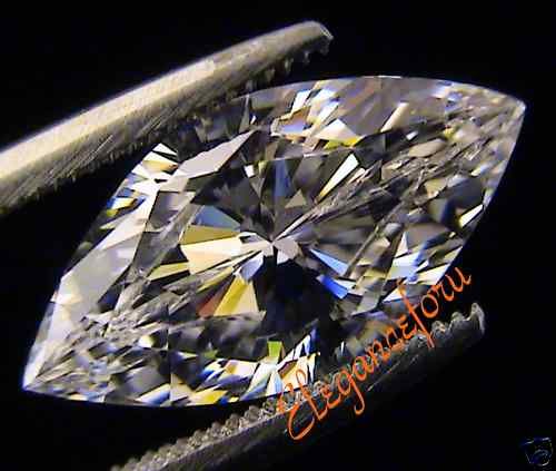 MARQUISE CUT RUSSIAN LAB DIAMOND 10MM X 5MM  