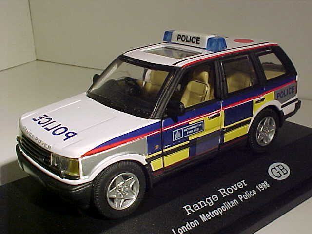 Land Range Rover 4.6HSE 1998 London Police 1/43 Diecast Cararama 