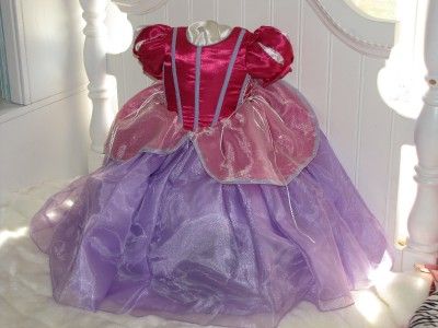 NEW girl princess Tangled Rapunzel boutique costume dress size 2 or 4 