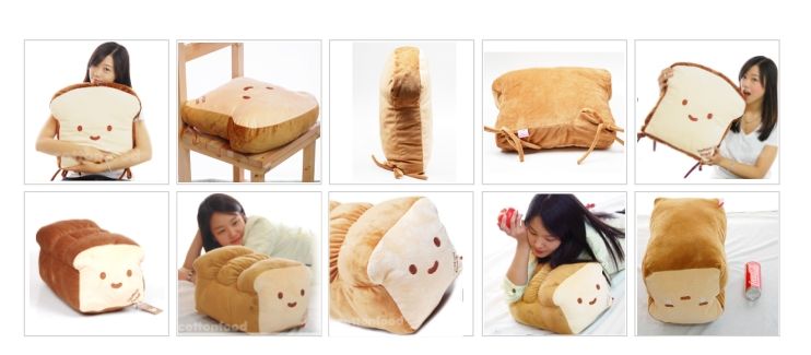 japan sushi cushion pillow donut various food shape  