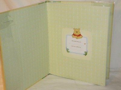 Winnie the Pooh Babys First Years Baby Memory Book  