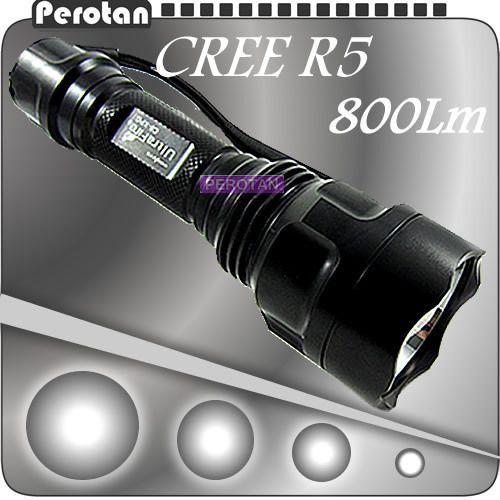 UltraFire 800Lumens CREE XPG R5 LED Flashlight Torch C8 R5  