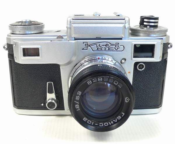 KIEV 4M RF Russian Camera HELIOS 103 (1.8/53) Contax 4  