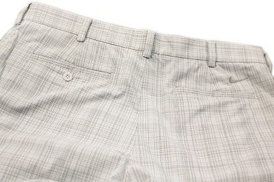 BRAND NEW NIKE GOLF Plaid Pant WHITE WOLF GREY MULTIPLE SIZE  