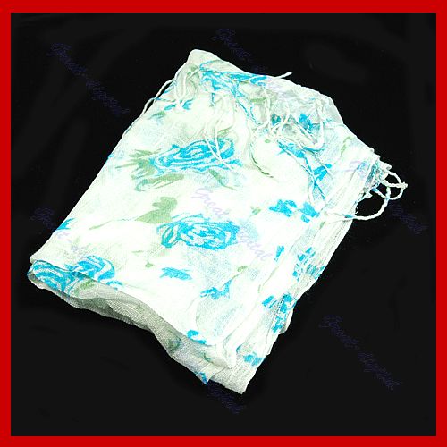 Fashion Womens Soft Thin Cotton Rose Scarf Wrap Shawl  