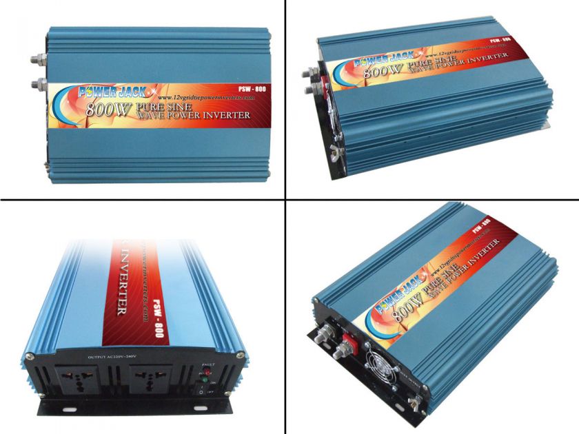 New 800w Pure Sine Wave Power Inverter 12v DC to110v AC  