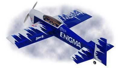 RC Plane ENIGMA 15e ARF w VECTOR THRUST SYSTEM Hyperion  