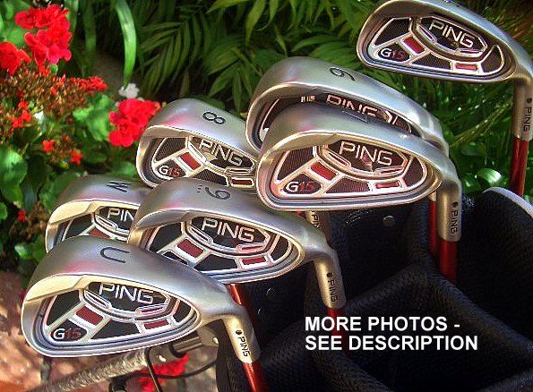 Golf Club Set KING COBRA Woods Hybrid NEW Irons Blade Putter Bag FAST 