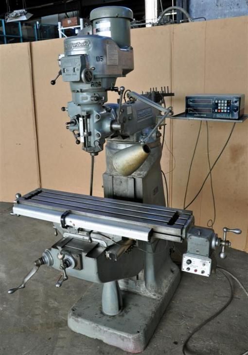   SERIES 1 VARIABLE SPEED VERTICAL MILL 9 x 42 with DRO & POWER FEED