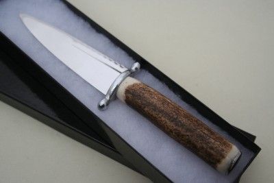 NEW GENUINE GUARD STAG HANDLE SHEFFIELD SGIAN DUBH L@@K  