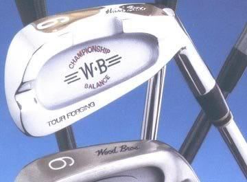 fs NOS 1994 Wood Bros Championship Balnace TOUR FORGED 3 PW Steel RH 