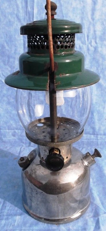 COLEMAN MODEL 242B SINGLE MANTLE LANTERN ~~ MADE FEBRUARY 1938  