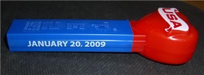 Pez   Presidential Obama Inauguration 2009 Pez   Rare   No Feet  