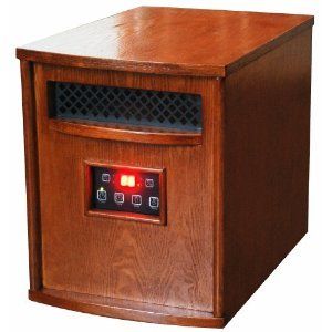 LifeSmart LS1500 6 Quartz Infrared 1500 Watt Heater  