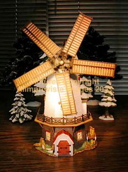 Dept 56 Dickens Village BIDWELL WINDMILL MinT 56.58489  