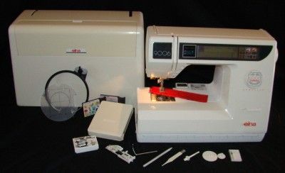 Elna 9006 EnVision Sewing/Embroidery Machine Janome8000  