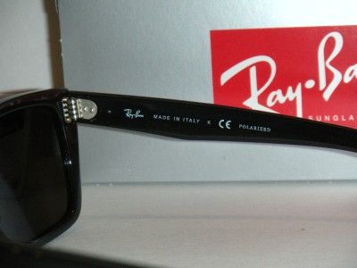 RAY BAN CARIBBEAN BLACK FRAME WITH GREEN POLARIZED LENSES RB4148 601 