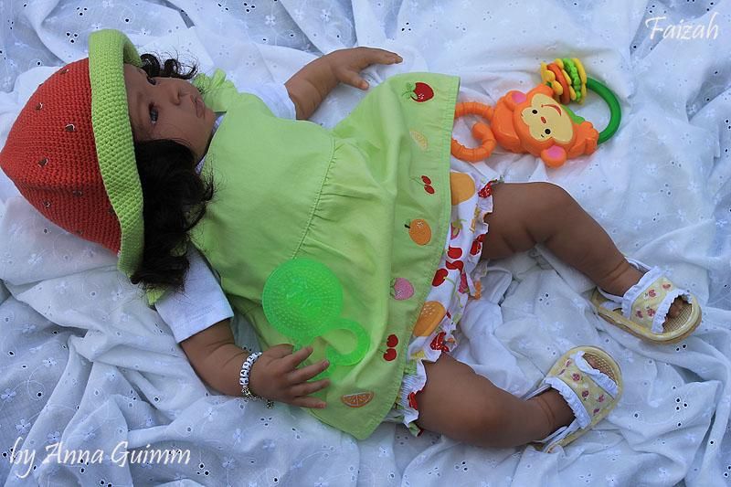 So Real Reborn 22Baby doll AA Biracial Ethnic Shyann Aleina Peterson 