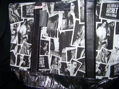 NWT VICTORIAS SECRET *2011* SUPERMODEL ESSENTIALS *FASHON SHOW* TOTE 