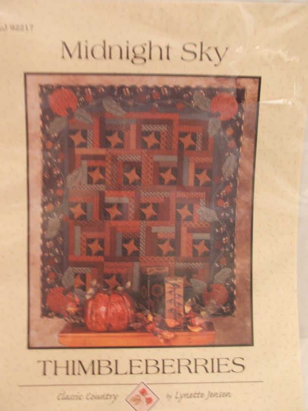 Thimbleberries by Lynette Jensen Midnight Sky Quilt Pattern  